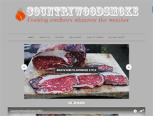 Tablet Screenshot of countrywoodsmoke.com